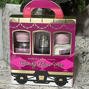 Bath & Body Works Candy Cane Car Set - A Thousand Wishes 3pcs Set 🌿🆕🌿